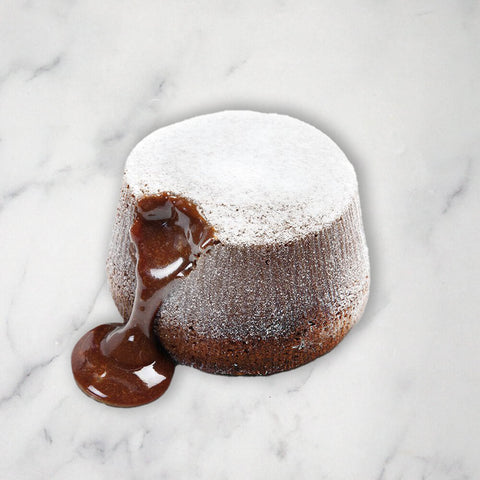 Handmade Chocolate Fondant, Frozen, 10 x 100g Albion / Fine France UK CAIN-PEFO-210606-148