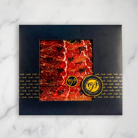 Jamon Iberico Bellota Ham (Casalba), Sliced, 100g Ritter Courivaud Ltd CHAR-SPSN-2757-149
