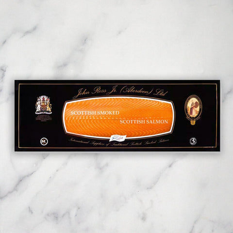 John Ross Scottish Superior Smoked Salmon, Long Sliced, Fresh, +/- 1.1kg Classic Fine Foods UK Ltd SEAF-CUSM-0001550-147