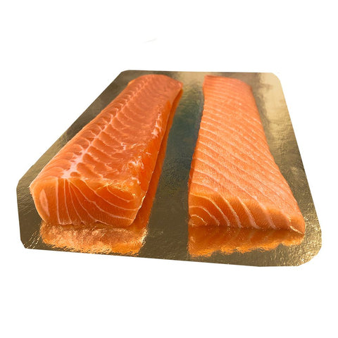 Handcut Salmon Sashimi Loin & Belly, Fresh +/-450g Reach Food Service Ltd SEAF-FRFI-02-salmonsashimi