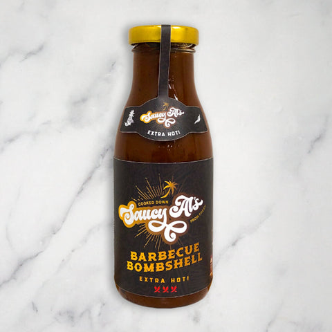 Saucy Al's Extra Hot Barbecue Bombshell Sauce, 300ml Alex BBQ-HOT-2706-149