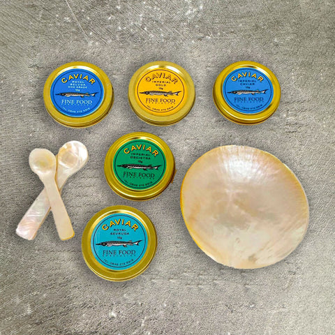 Ultimate Caviar Taster Set, 5 x 10g Gourmet House CAVI-GIID-0002584-147