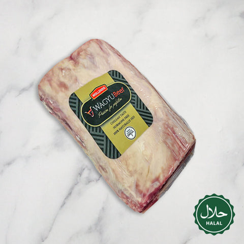 Wagyu Beef Sirloin, Halal, Fresh, +/-3kg Freedown Foods Ltd SPBE-WABE-0000968-147-halal