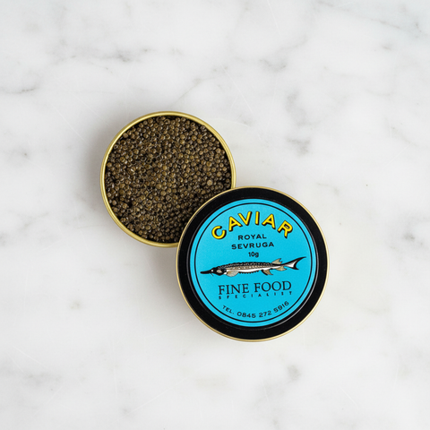 Royal Sevruga Caviar Taster Pot, 10g Gourmet House CAVI-SECA-0000626-149