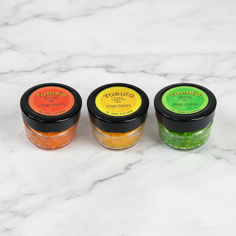 Tobiko Taster, Frozen, 3 x 100g Gourmet House ALCA-CAIN-0000437-149