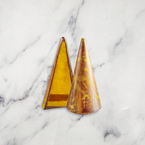 Handcrafted Mango-Filled Chocolate Canape Cone Garnish, from Frozen, x 24 Town & Country Fine Foods Ltd VEN-MAN-100523-148